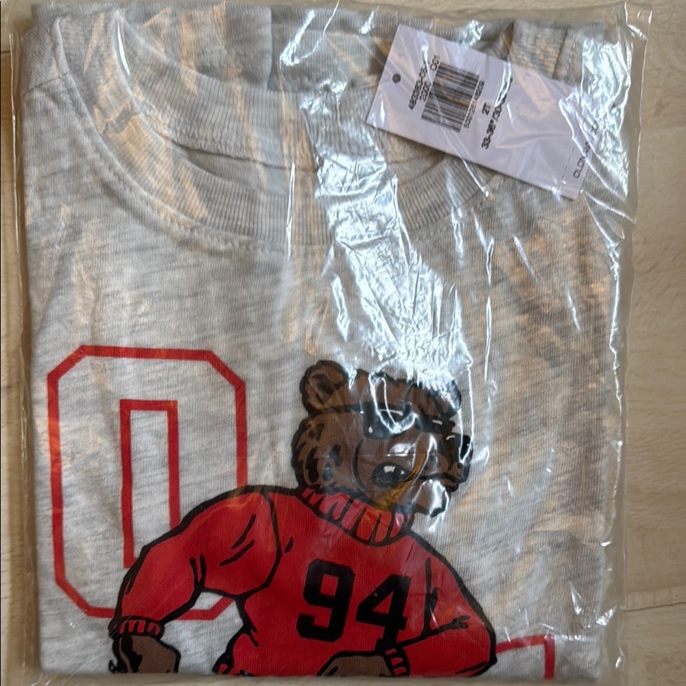 Gray Graphic Bear Sweatshirt